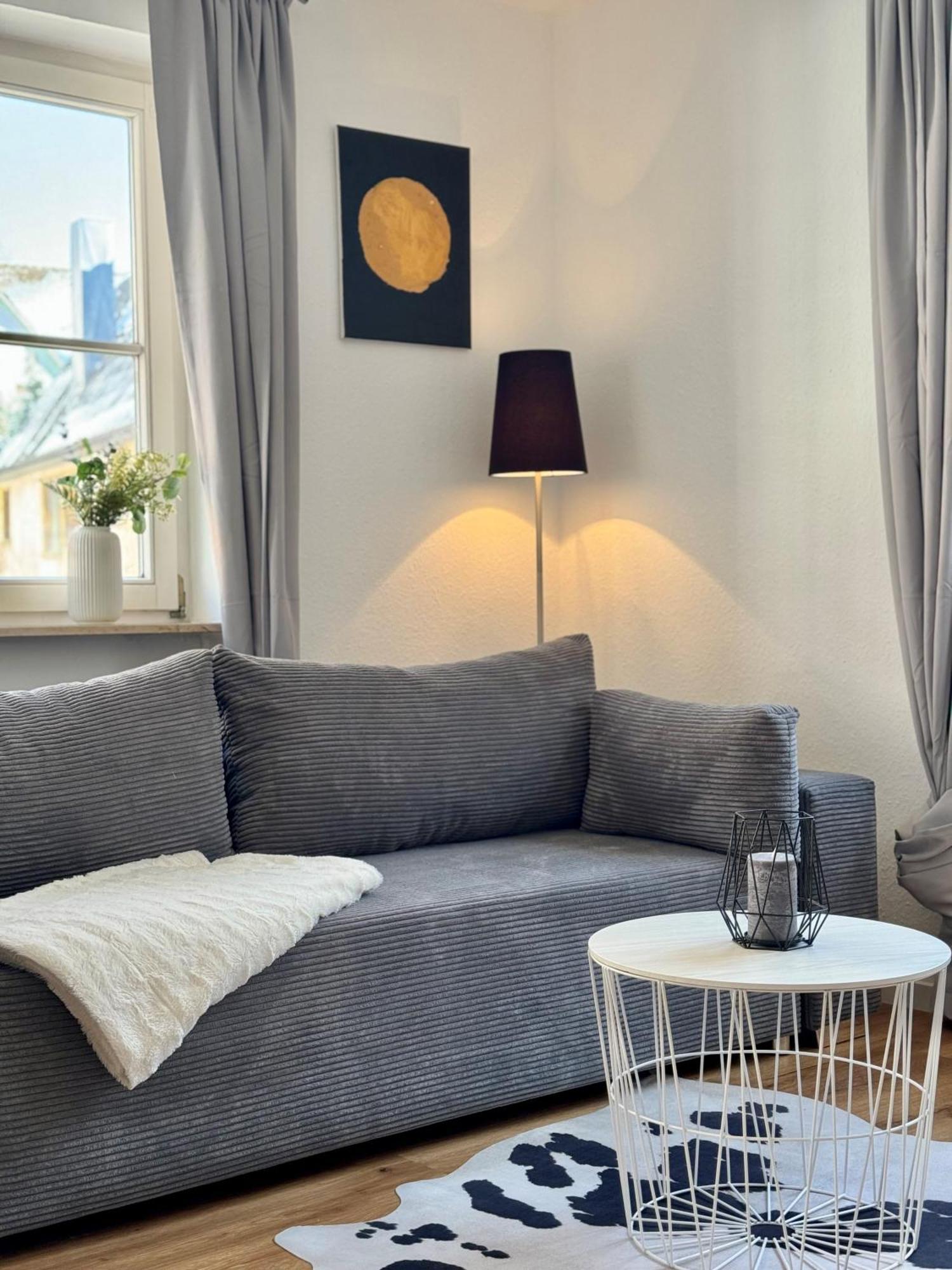 Traumhafte Wohnung Am Stadtbrunnen Der Altstadt Пфулендорф Екстериор снимка